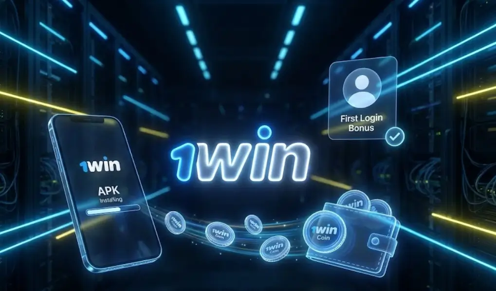 Бонус за установку приложения 1win Украина — 200 1w Coins на Android